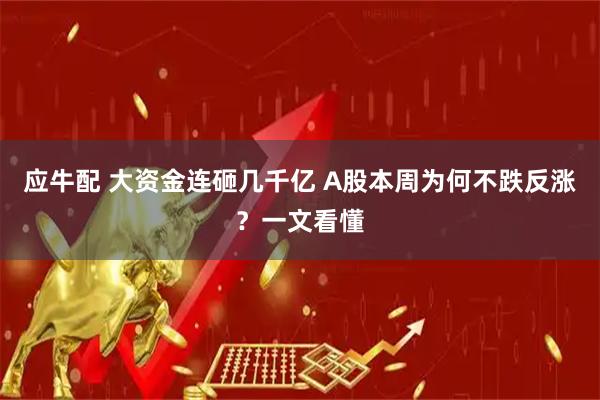 应牛配 大资金连砸几千亿 A股本周为何不跌反涨？一文看懂